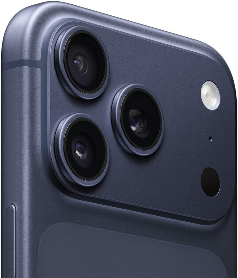 Apple iPhone 17 Pro – US Version, 256GB, eSIM, Deep Blue (Renewed Premium)