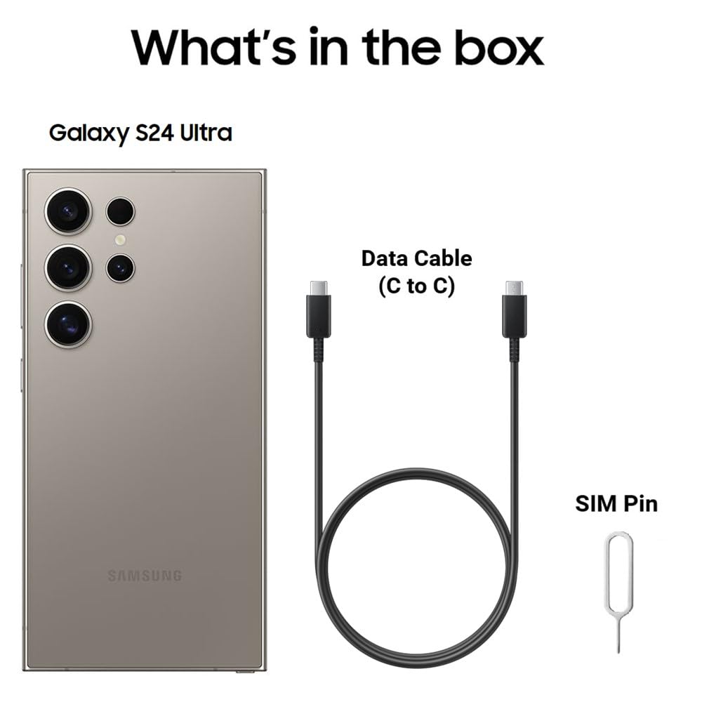 Samsung Galaxy S24 Ultra 5G - Unlocked (Renewed)