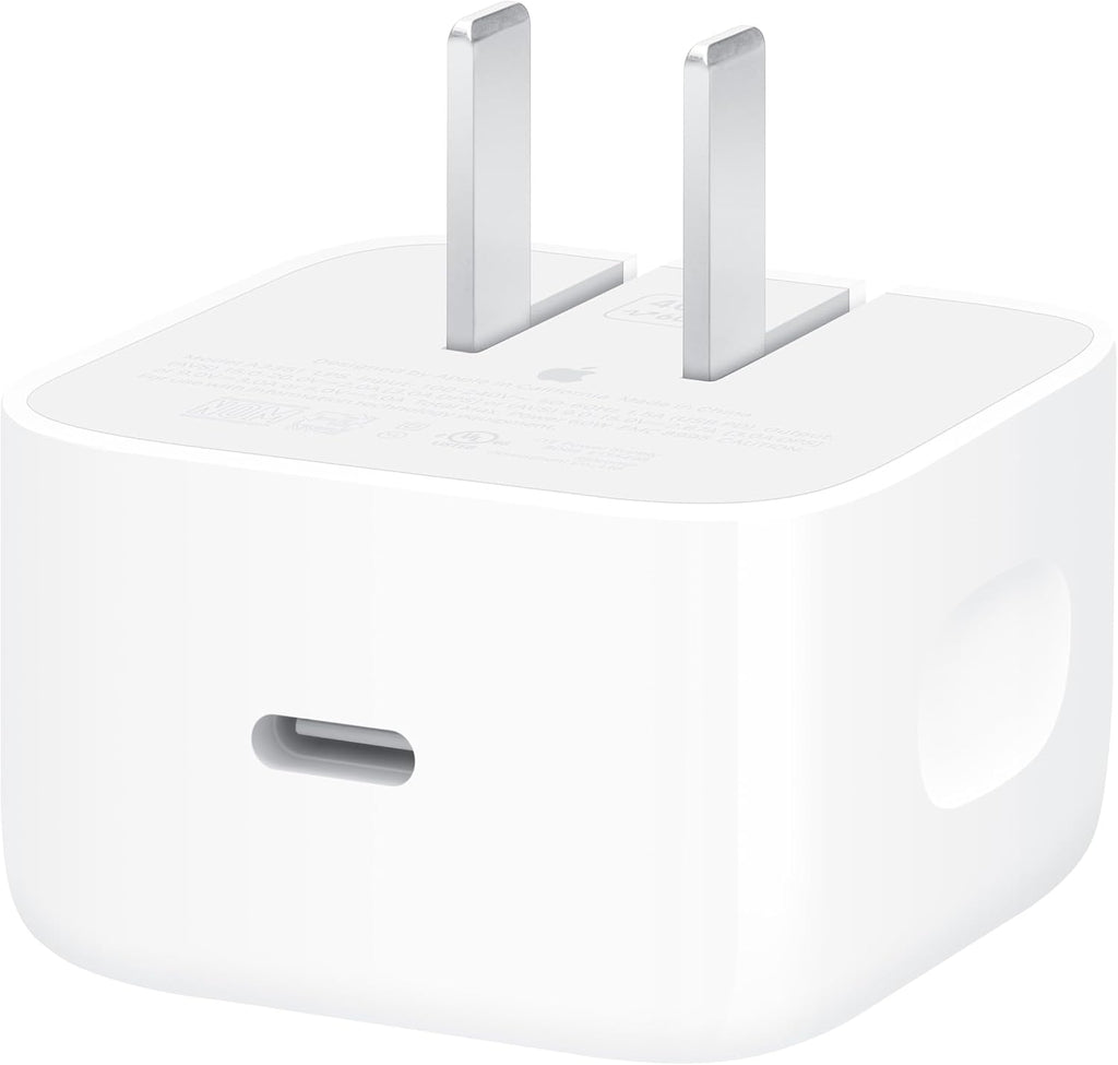 Apple USB-C Power Adapter - Fast Charging for iPhone & iPad