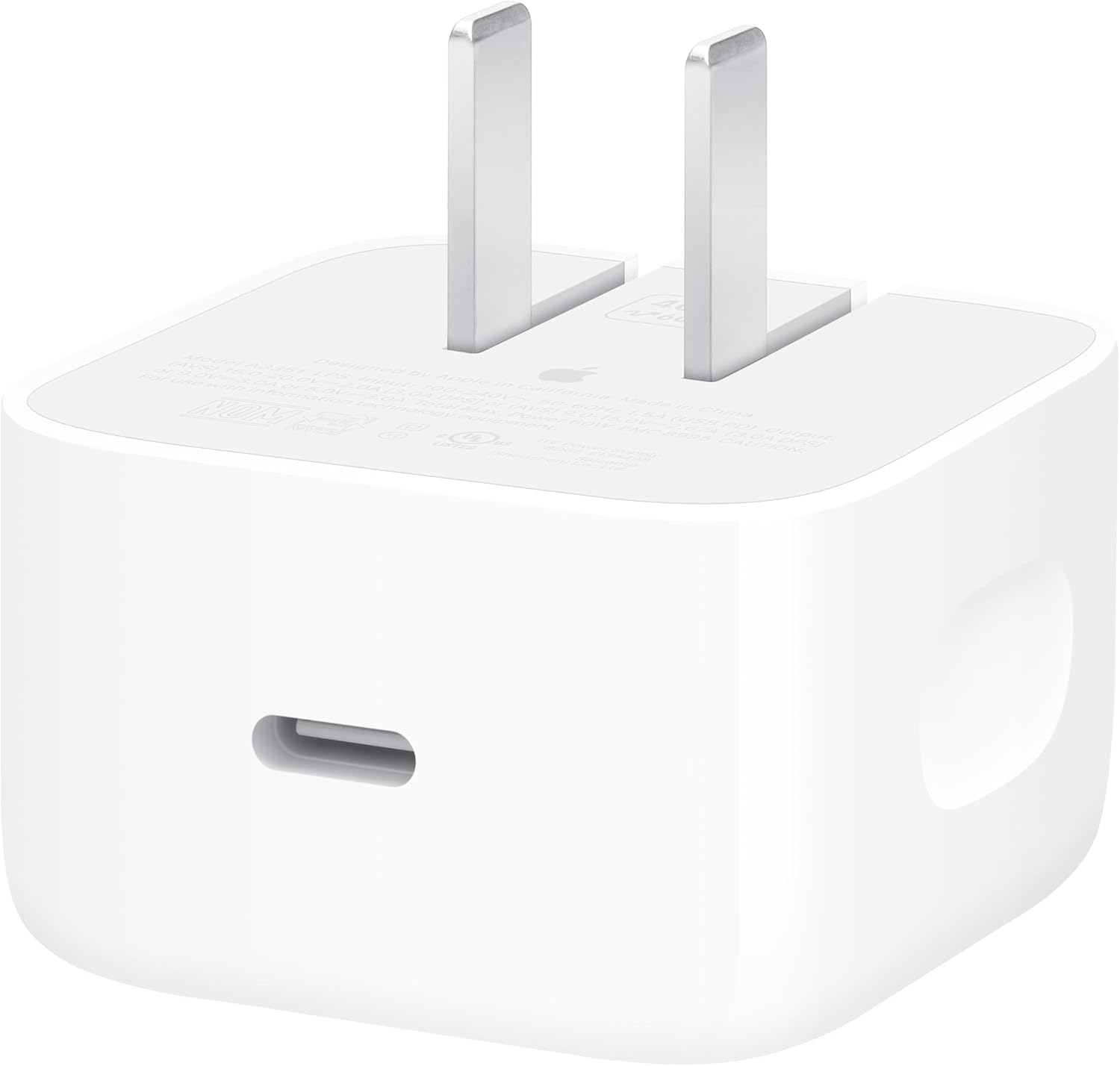 Apple USB-C Power Adapter - Fast Charging for iPhone & iPad