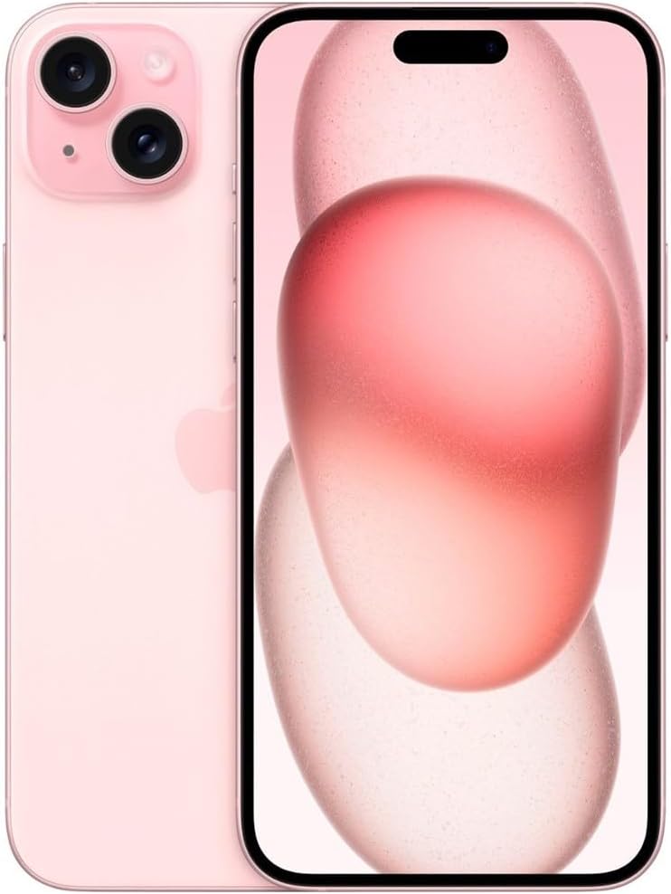 Apple iPhone 15 – 128GB, Black, Unlocked (Renewed)