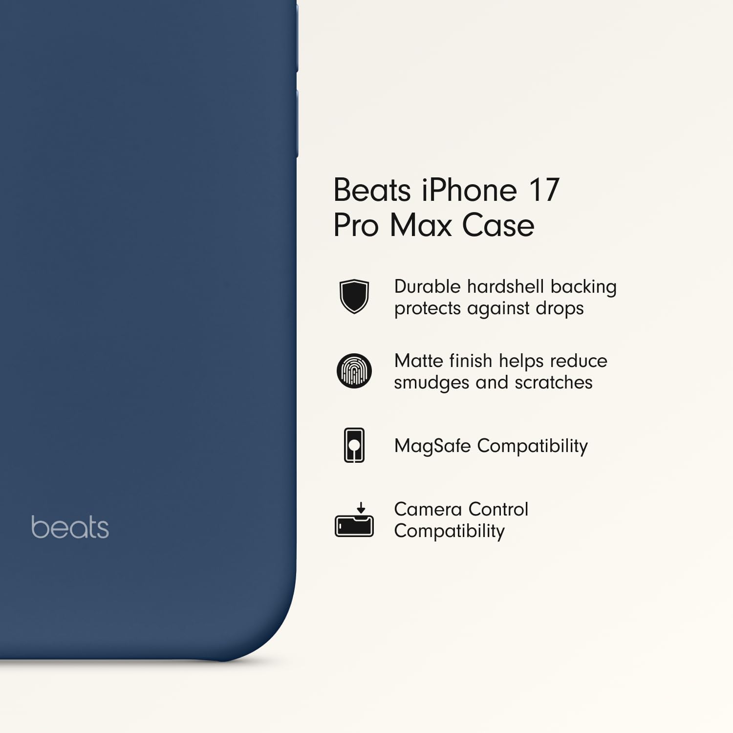 Beats iPhone 17 Case with MagSafe & Camera Control