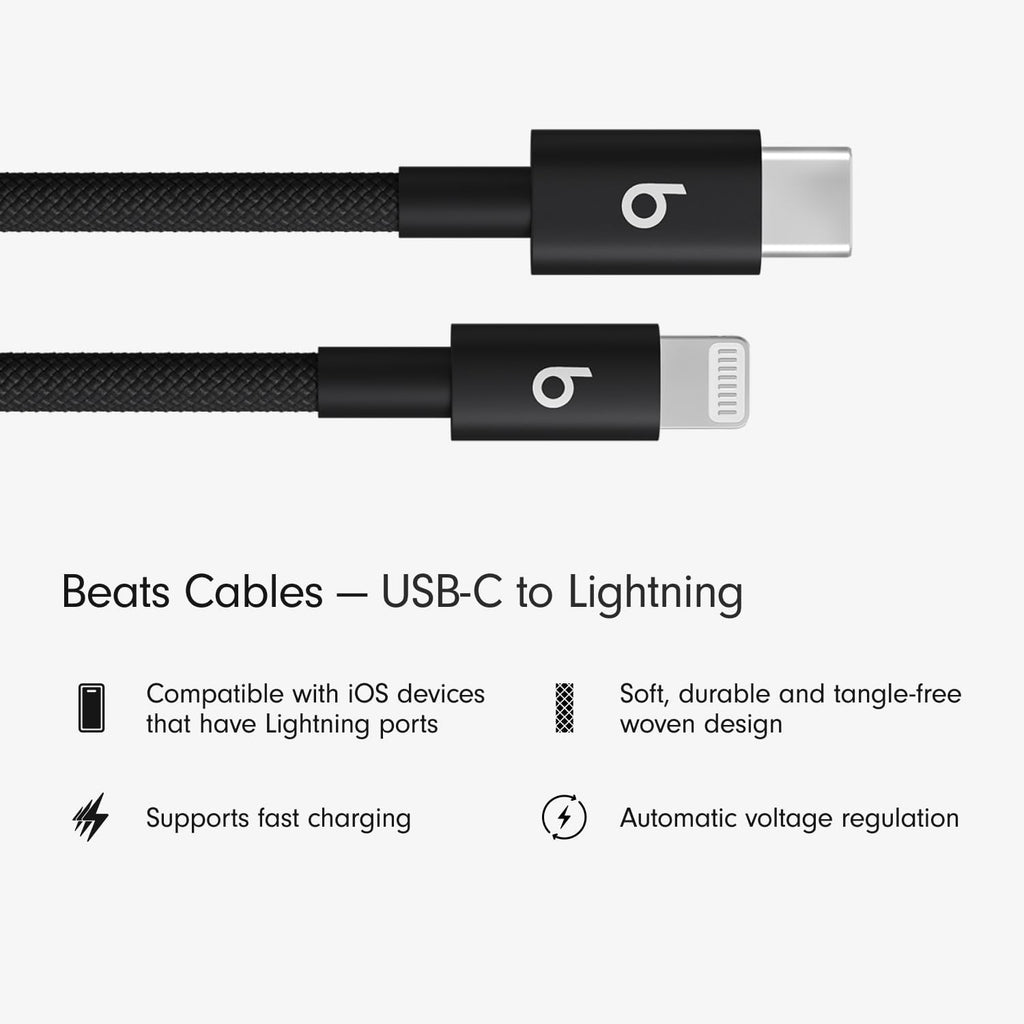 Beats USB Cable - Fast Charging Woven Durable Cable