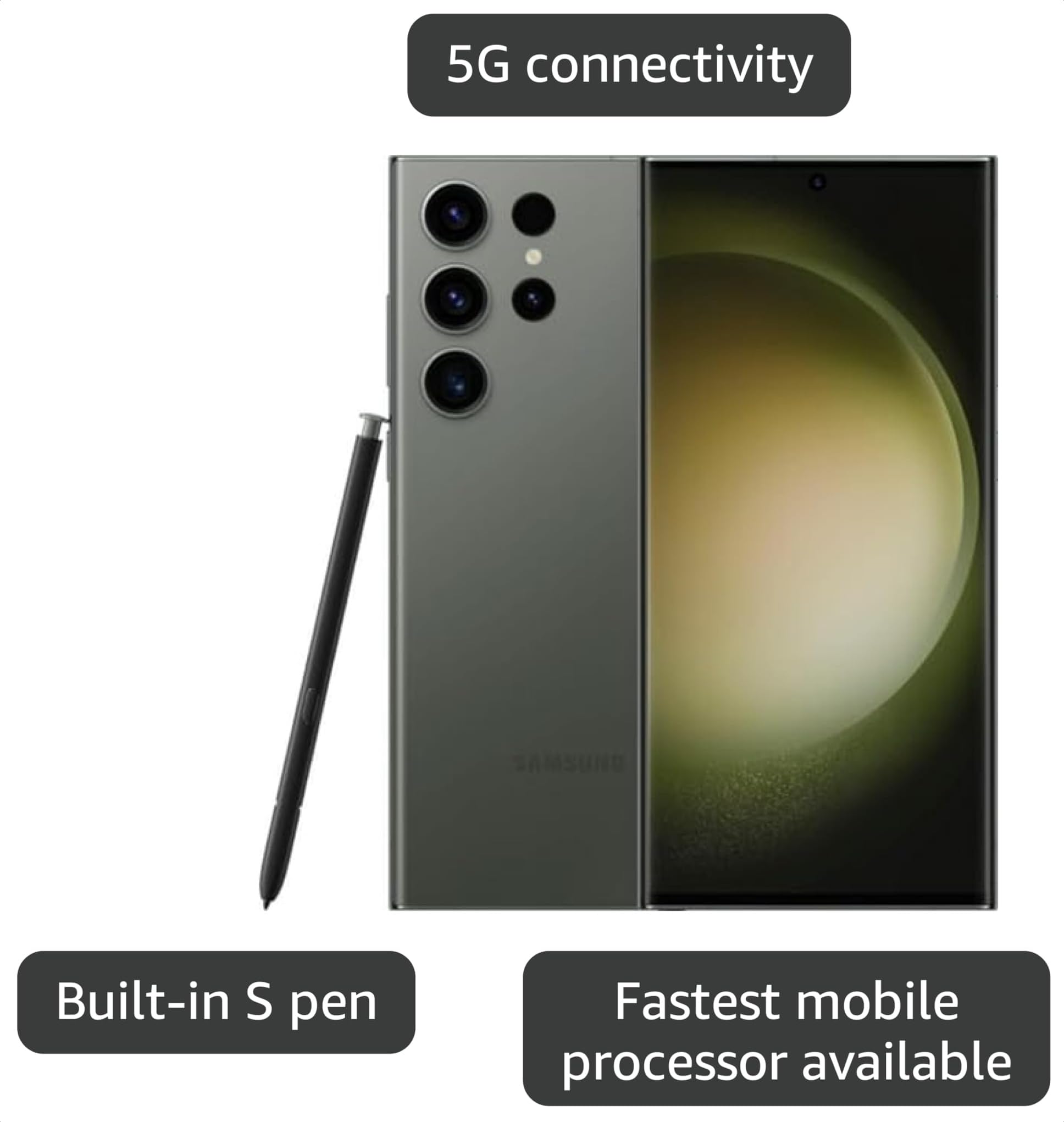 Samsung Galaxy S23 Ultra 5G - Unlocked (Renewed)