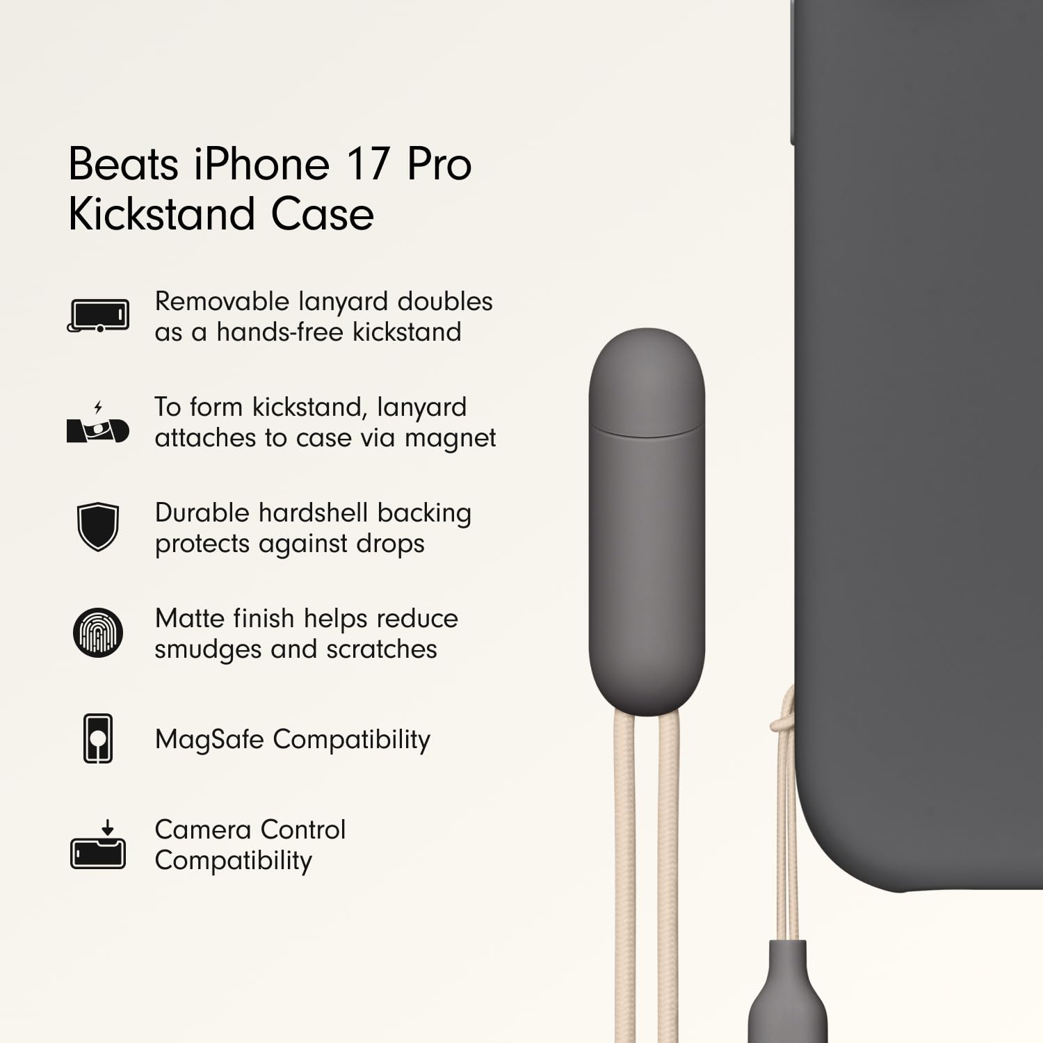 Beats iPhone 17 Case with MagSafe & Camera Control