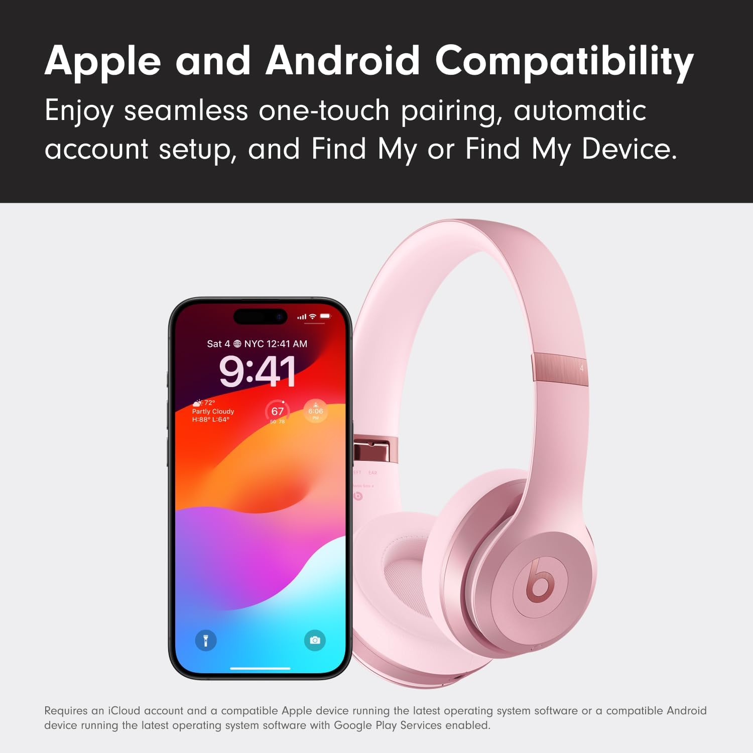 Beats Solo 4 - Wireless On-Ear Bluetooth Headphones