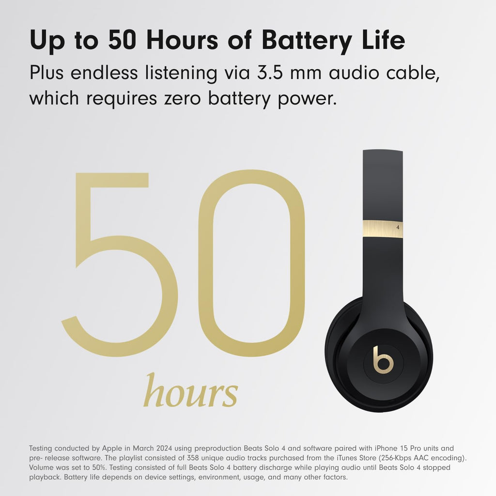 Beats Solo 4 - Wireless On-Ear Bluetooth Headphones