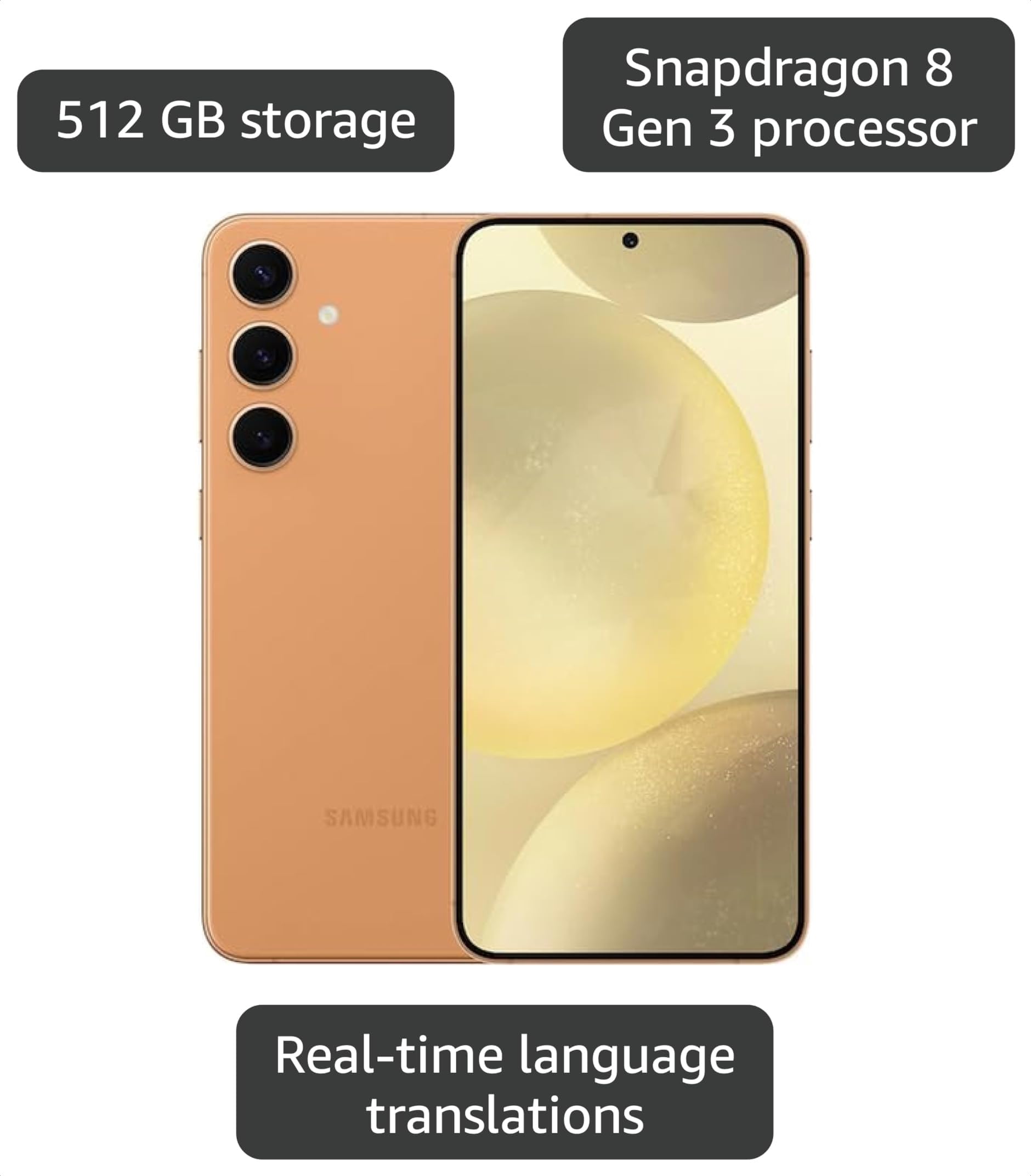 Samsung Galaxy S24+ Plus 5G - Unlocked (Renewed)