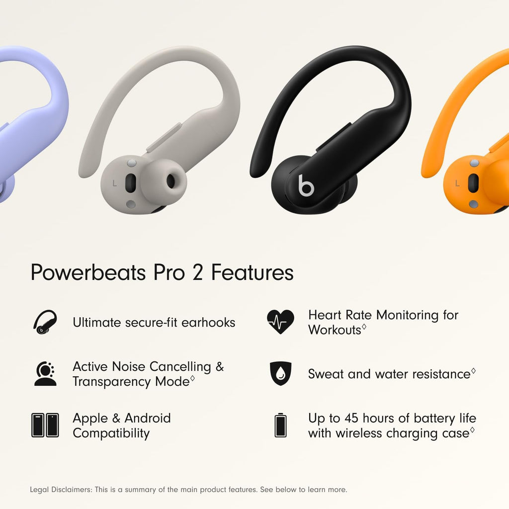 Beats Powerbeats Pro 2 - Wireless Noise Cancelling Earbuds