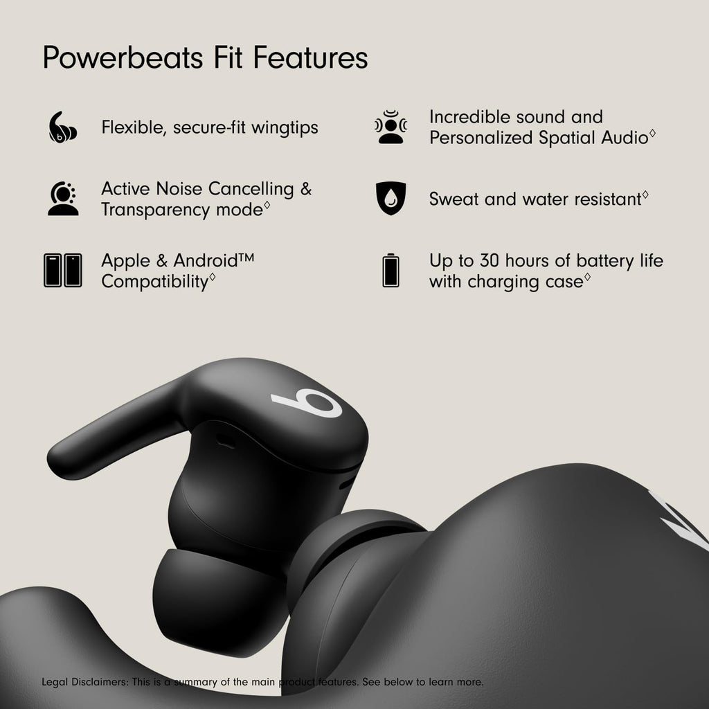 Beats Powerbeats Fit - Wireless Noise Cancelling Workout Earbuds