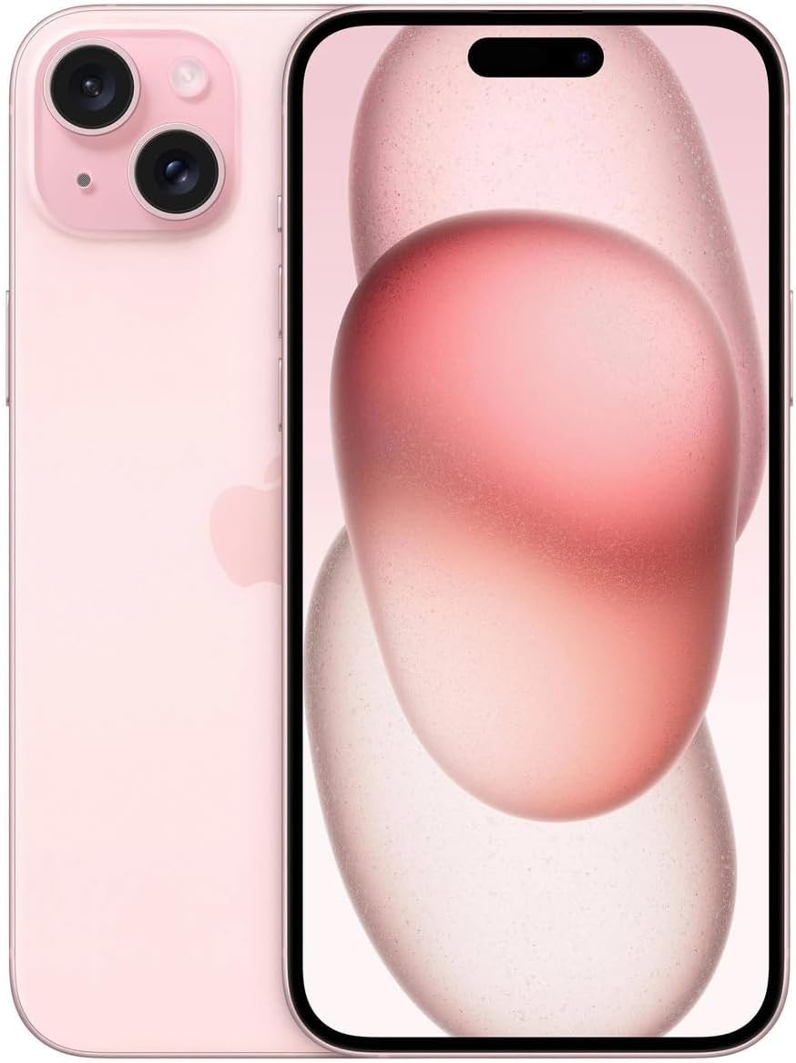 Apple iPhone 15 – 128GB, Black, Unlocked (Renewed)
