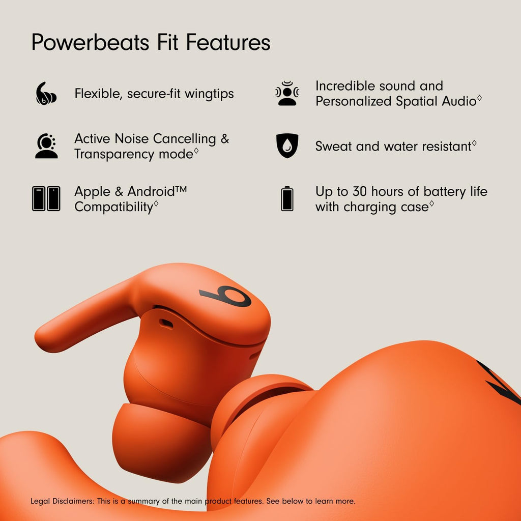 Beats Powerbeats Fit - Wireless Noise Cancelling Workout Earbuds