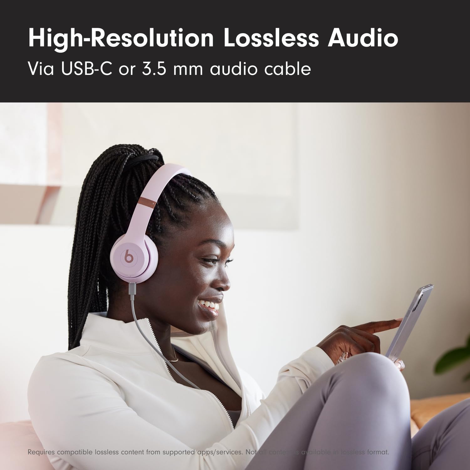 Beats Solo 4 - Wireless On-Ear Bluetooth Headphones