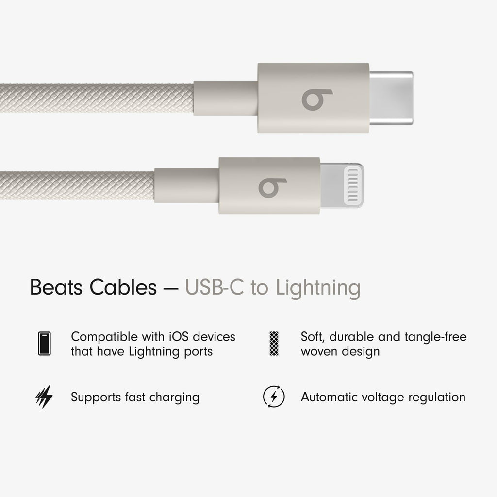 Beats USB Cable - Fast Charging Woven Durable Cable