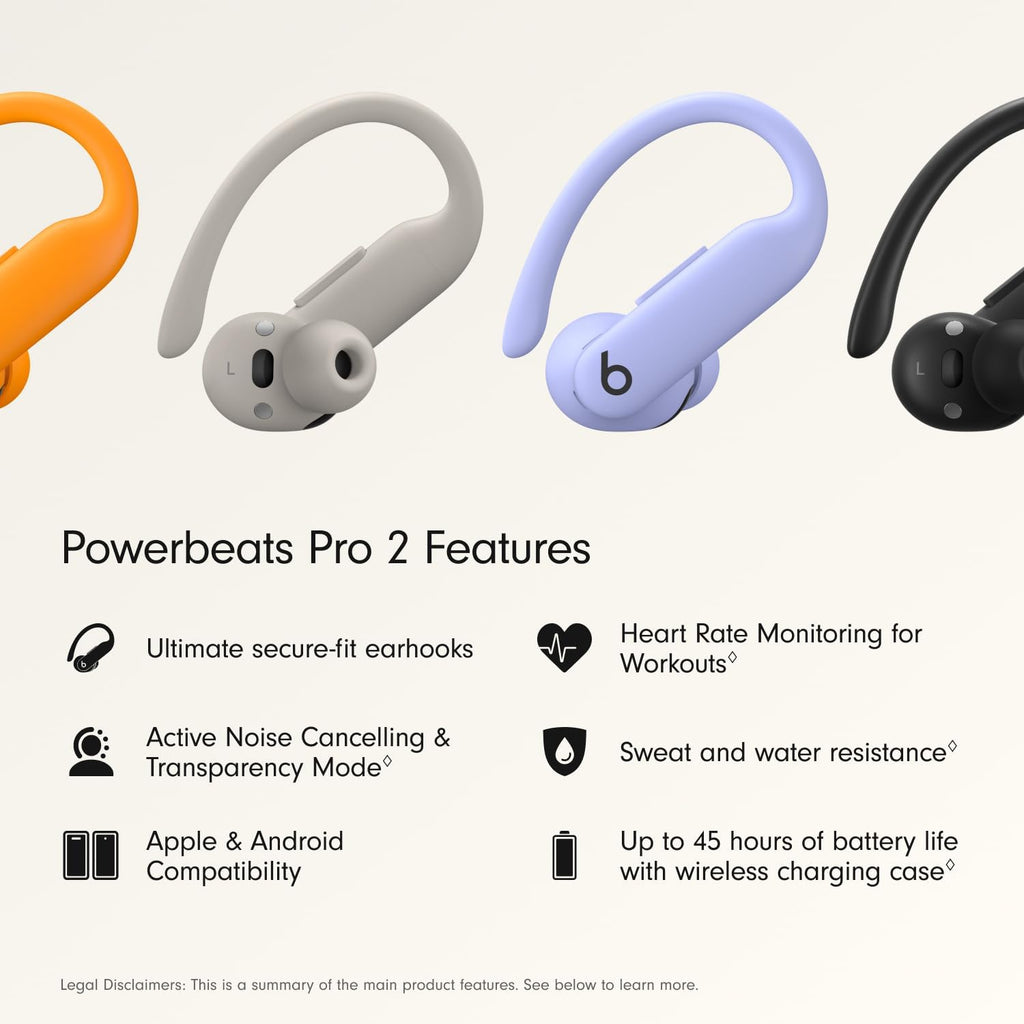 Beats Powerbeats Pro 2 - Wireless Noise Cancelling Earbuds