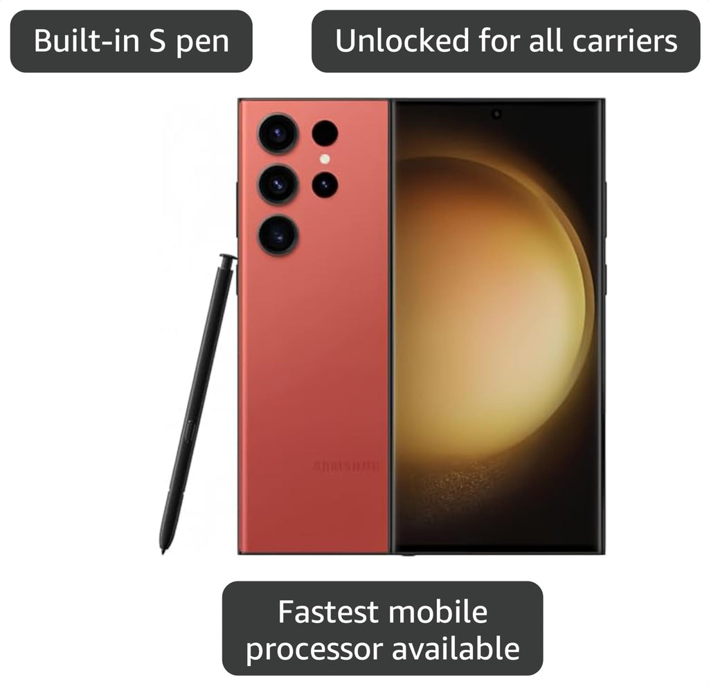 Samsung Galaxy S23 Ultra 5G - Unlocked (Renewed)