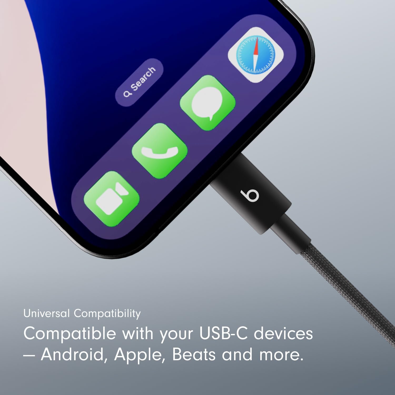 Beats USB Cable - Fast Charging Woven Durable Cable