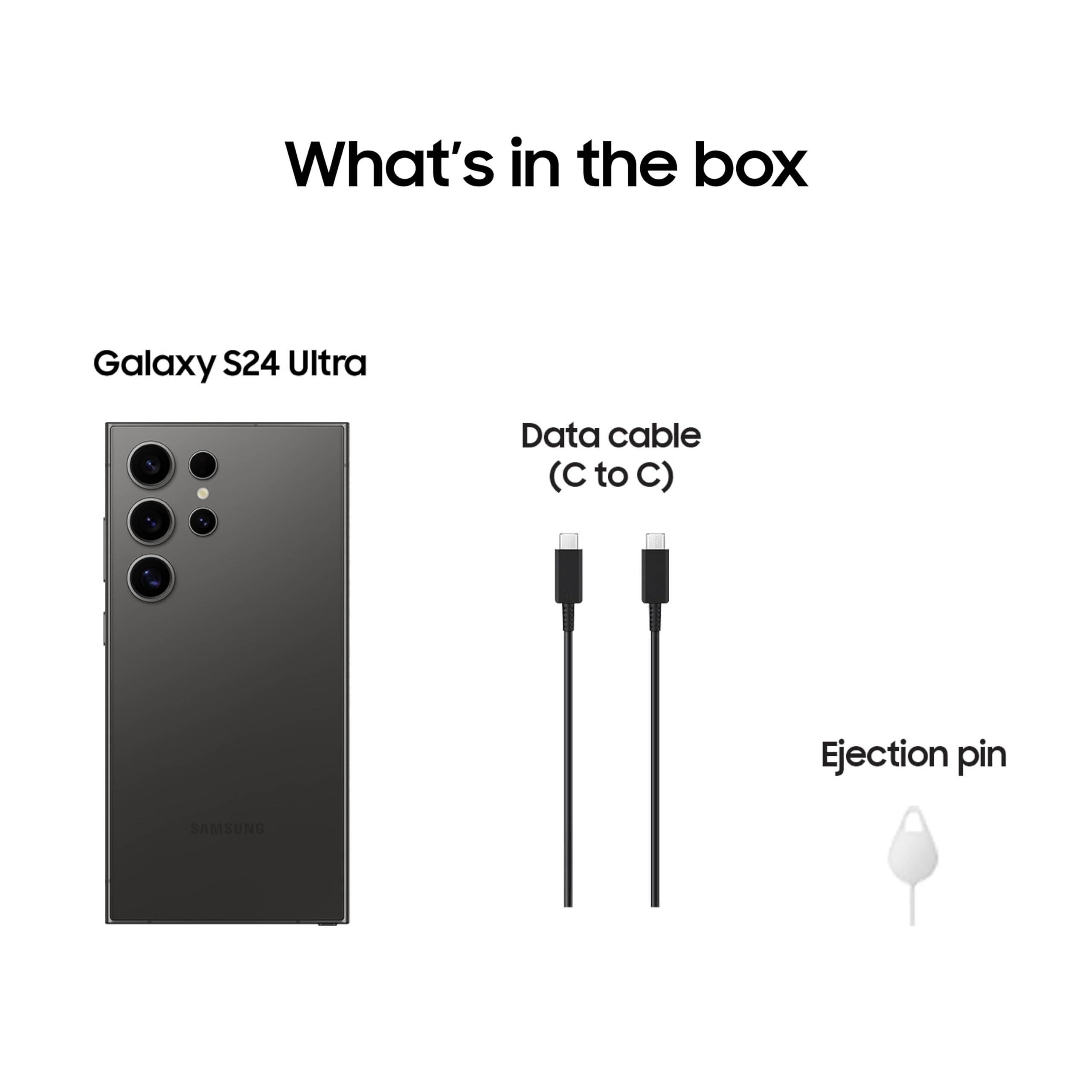 Samsung Galaxy S24 Ultra 5G - Unlocked (Renewed)