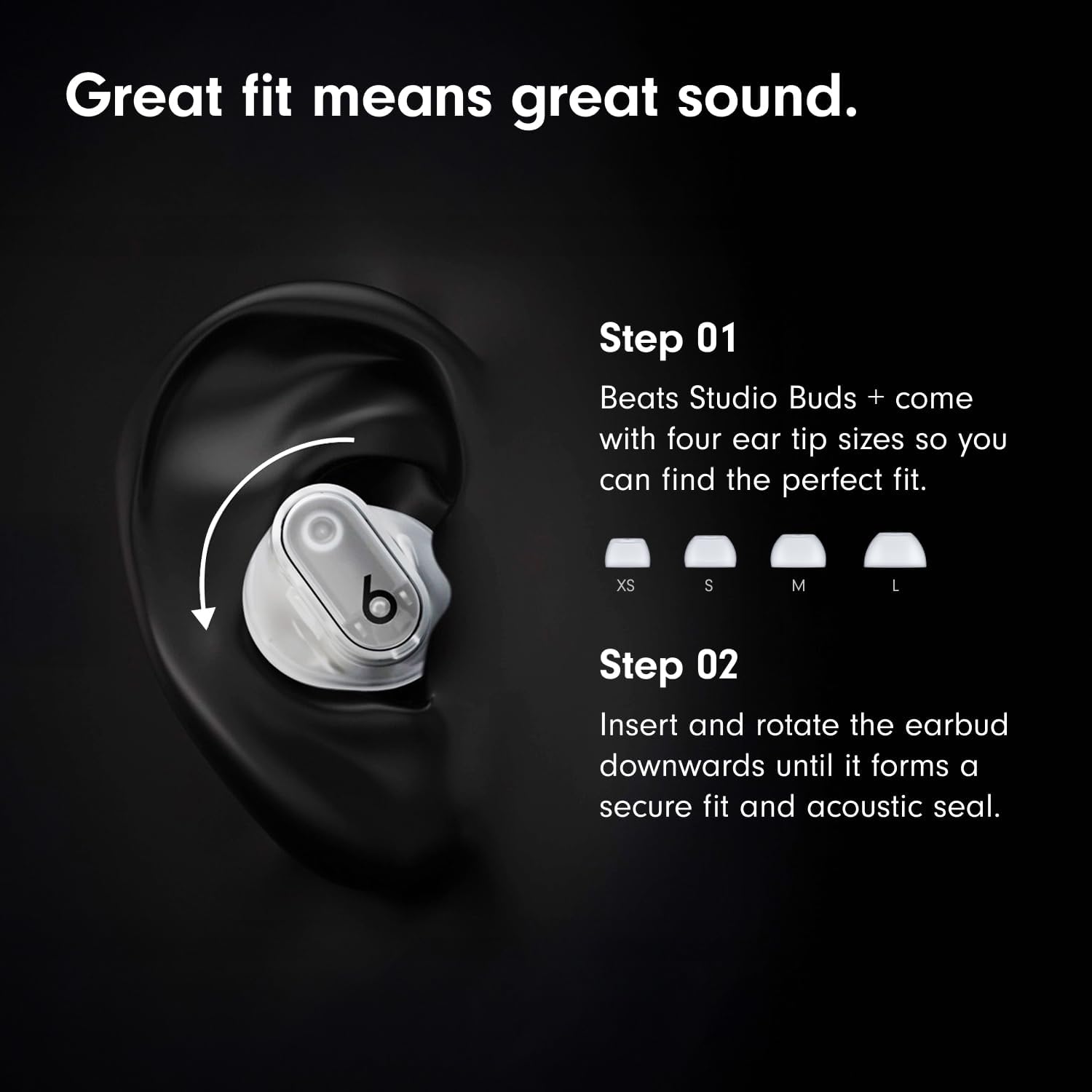 Beats Studio Buds + | True Wireless Noise Cancelling Earbuds