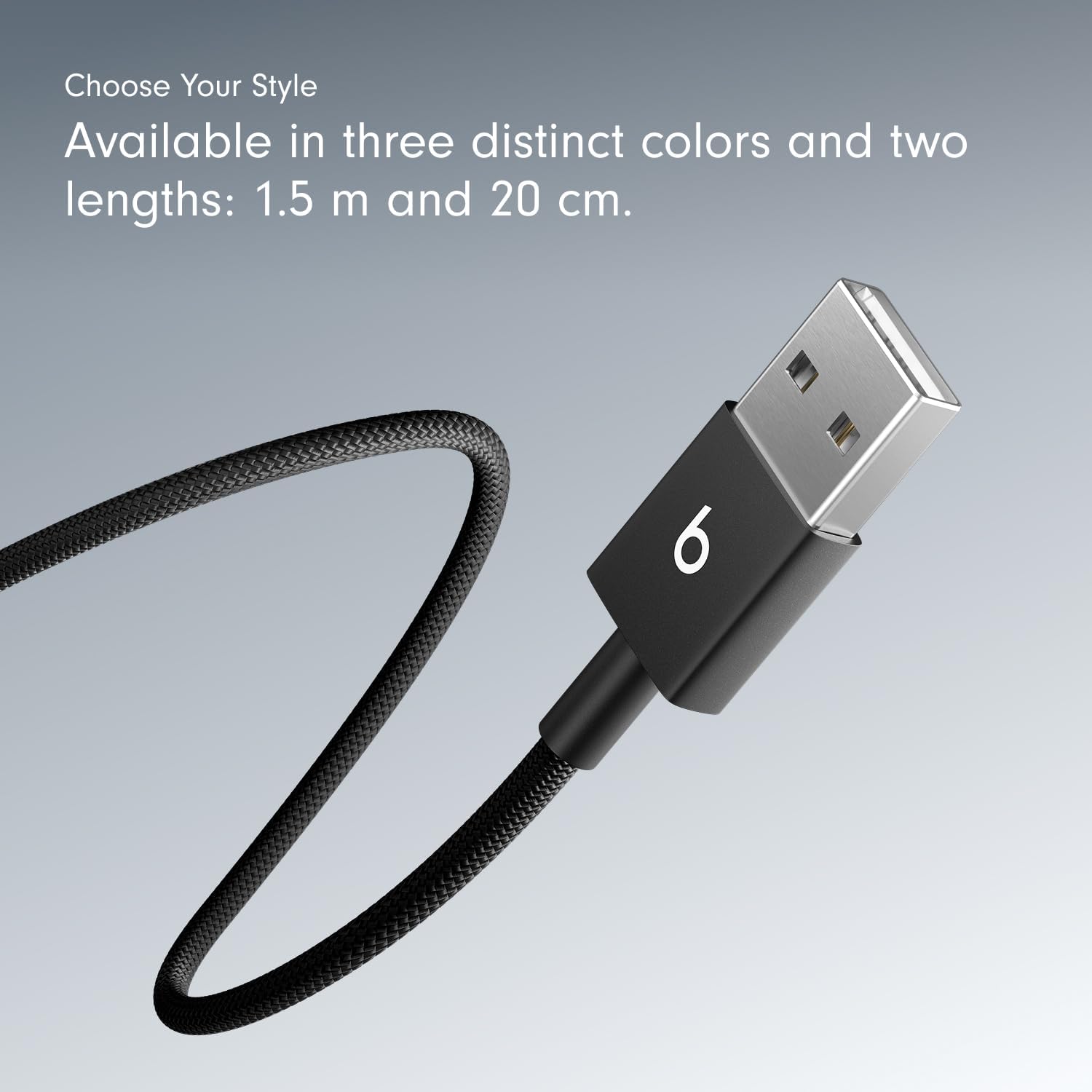 Beats USB Cable - Fast Charging Woven Durable Cable