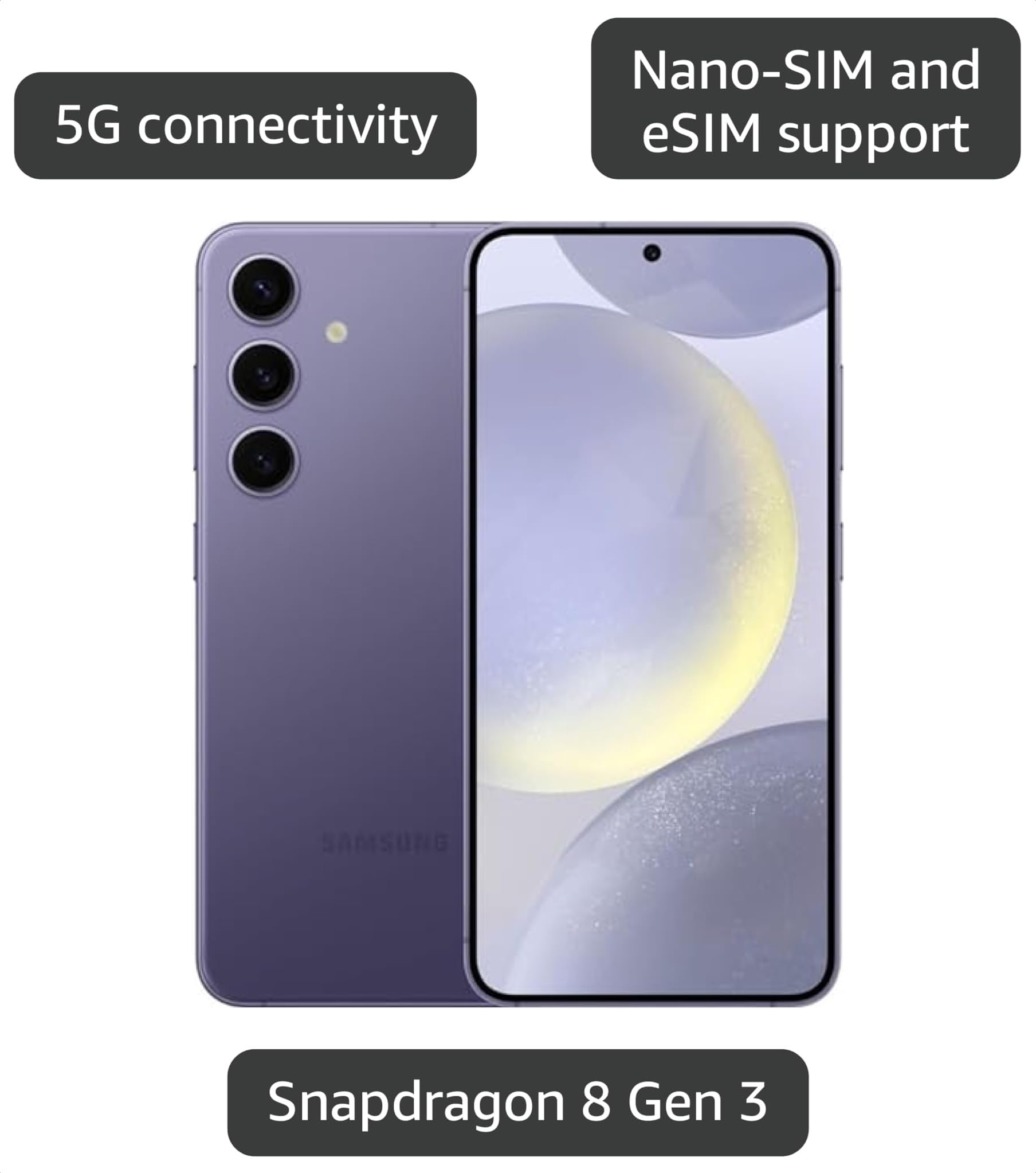 Samsung Galaxy S24+ Plus 5G - Unlocked (Renewed)