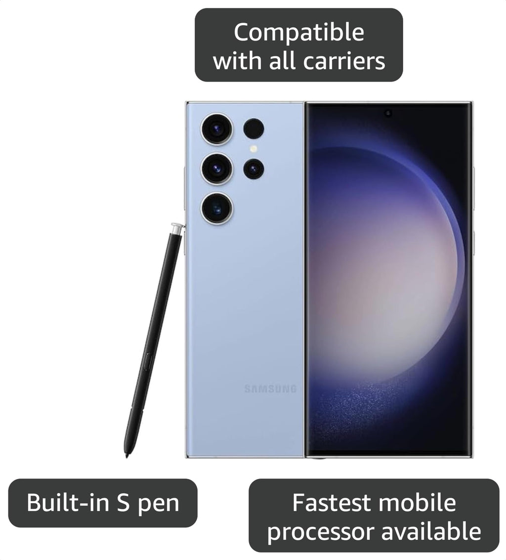 Samsung Galaxy S23 Ultra 5G - Unlocked (Renewed)