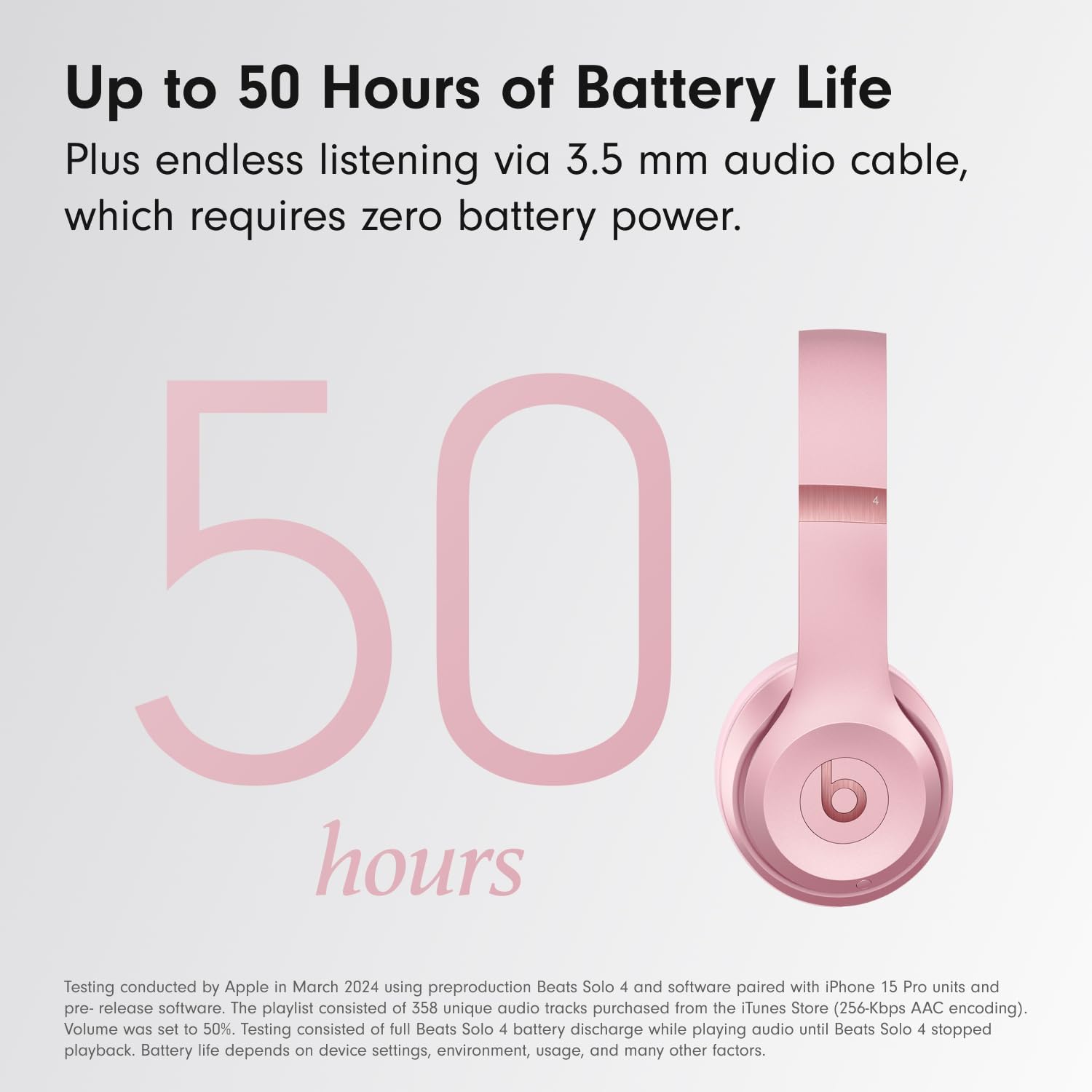 Beats Solo 4 - Wireless On-Ear Bluetooth Headphones