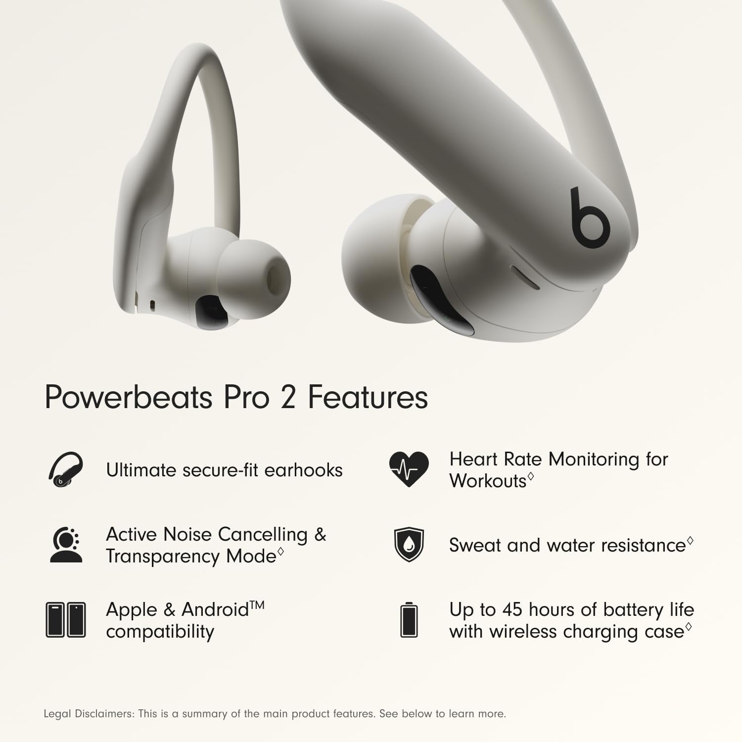 Beats Powerbeats Pro 2 - Wireless Noise Cancelling Earbuds