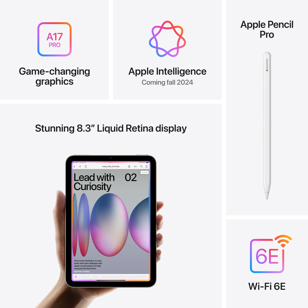 Apple iPad mini (A17 Pro) – Big Power in a Small Package