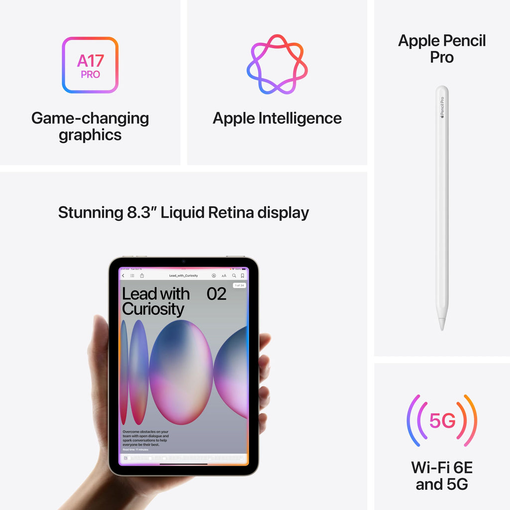 Apple iPad mini (A17 Pro) – Big Power in a Small Package