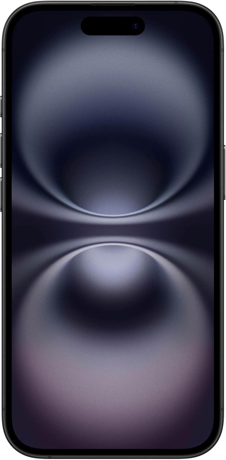 Apple iPhone 16 – 128GB, Black, Unlocked (Renewed)