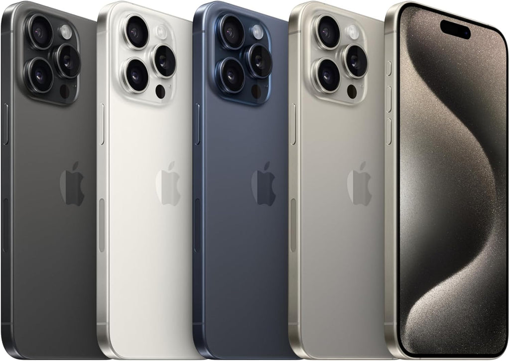 Apple iPhone 15 Pro Max – 256GB, Black Titanium, Unlocked (Renewed Premium)