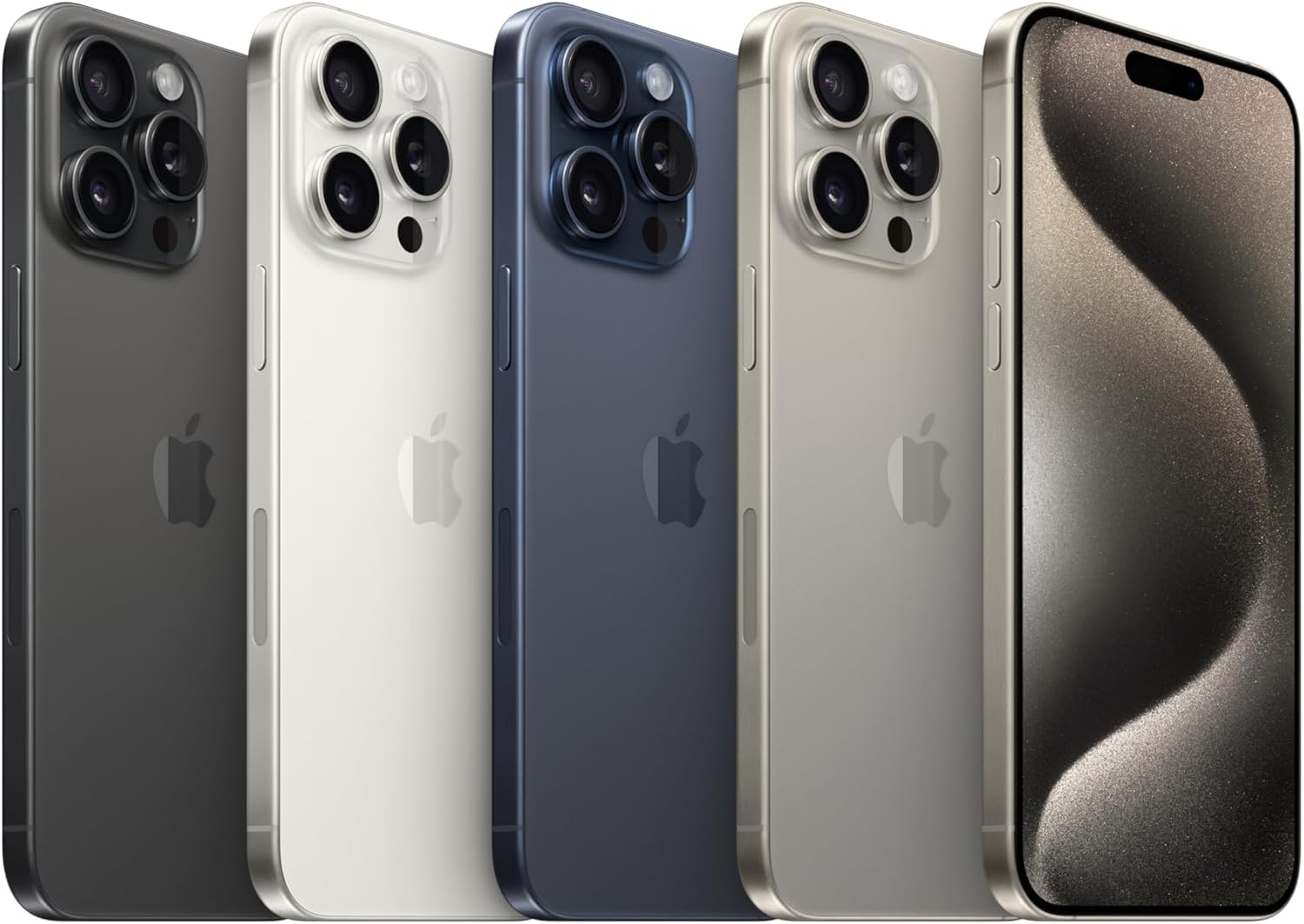 Apple iPhone 15 Pro Max – 256GB, Black Titanium, Unlocked (Renewed Premium)