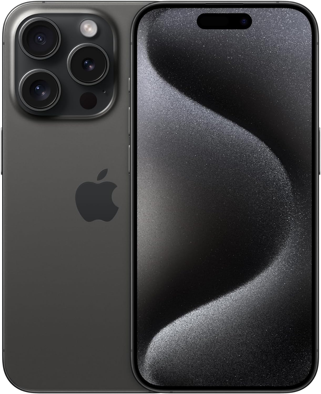 Apple iPhone 15 Pro – 128GB, Black Titanium, Unlocked (Renewed)