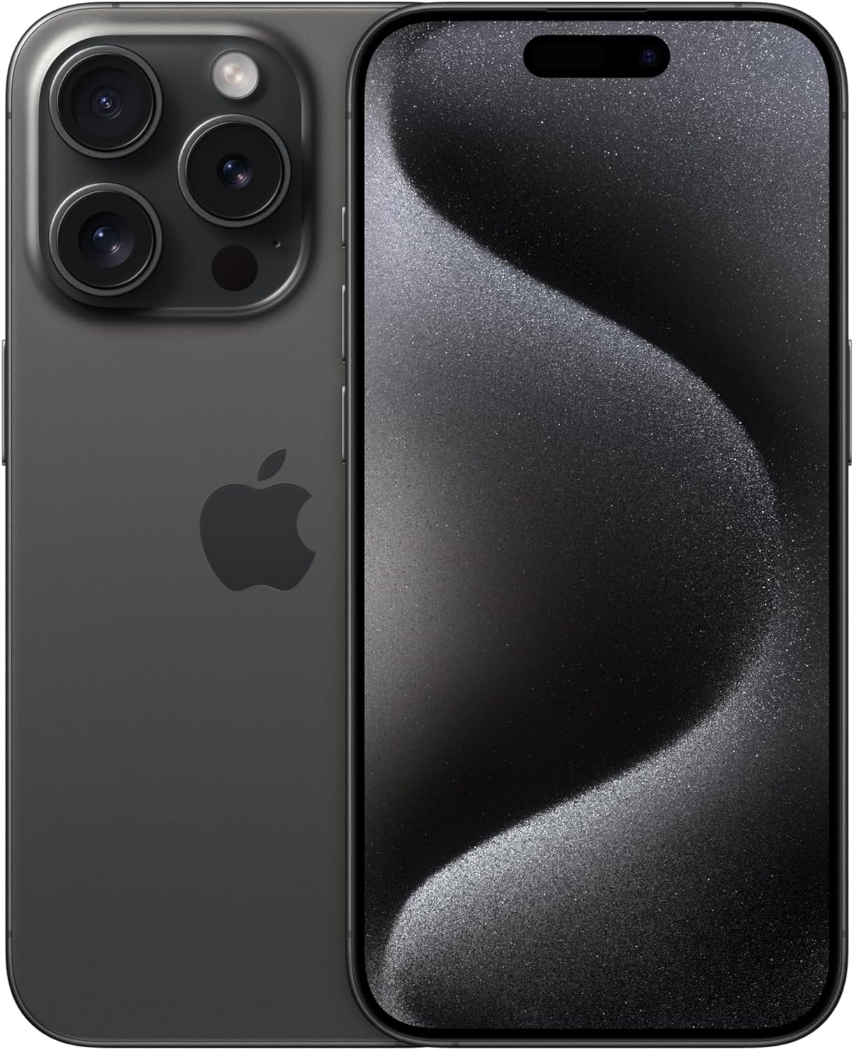 Apple iPhone 15 Pro – 128GB, Black Titanium, Unlocked (Renewed)