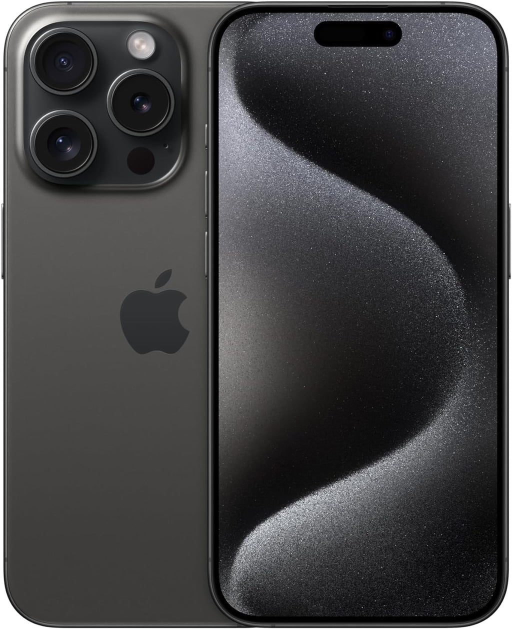 Apple iPhone 15 Pro – 128GB, Black Titanium, Unlocked (Renewed)