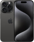 Apple iPhone 15 Pro – 128GB, Black Titanium, Unlocked (Renewed)