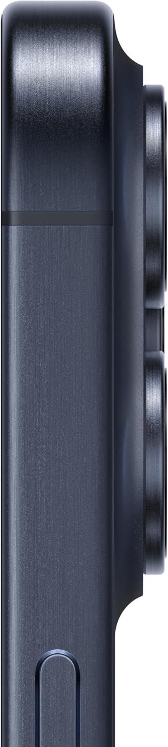 Apple iPhone 15 Pro Max – 256GB, Black Titanium, Unlocked (Renewed Premium)