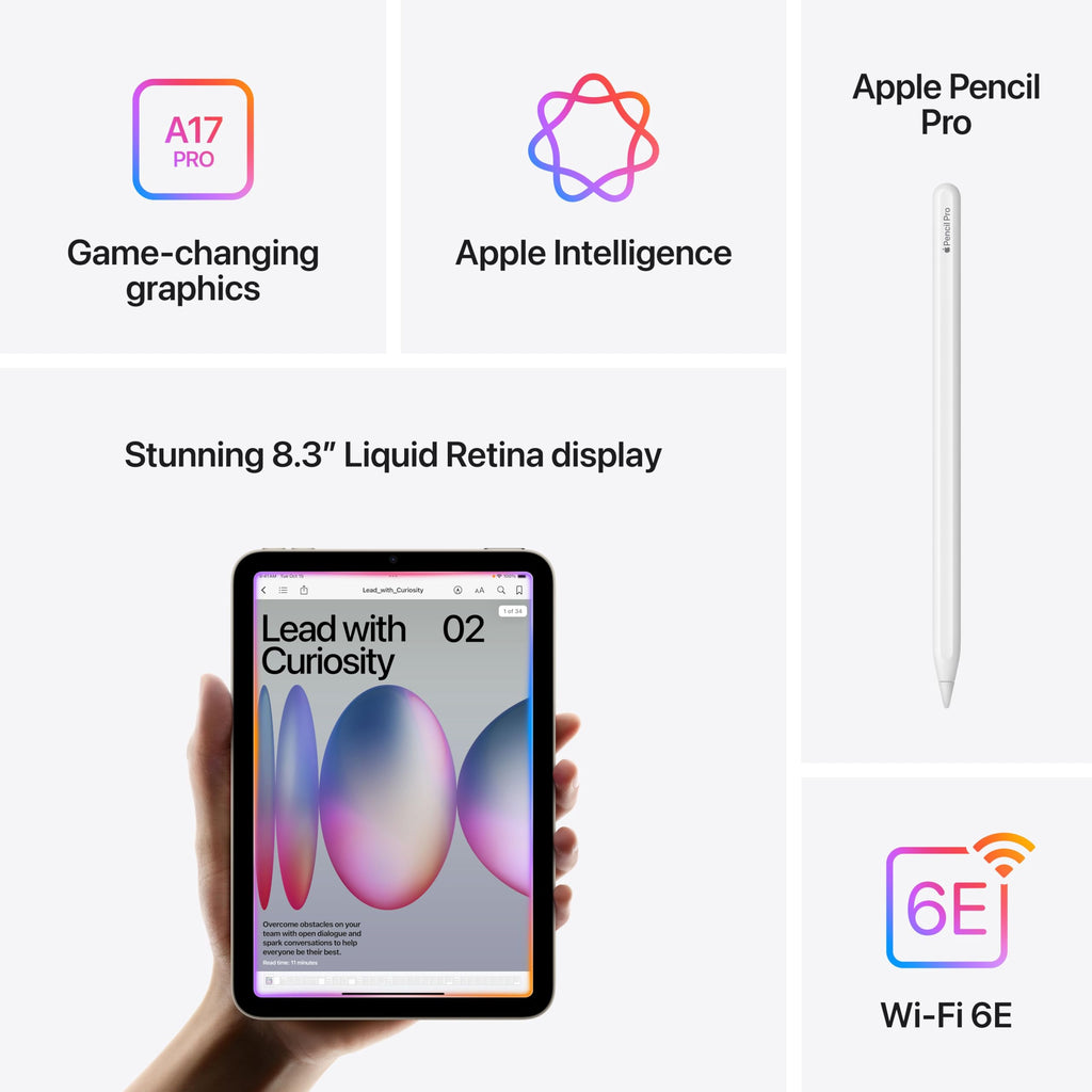 Apple iPad mini (A17 Pro) – Big Power in a Small Package