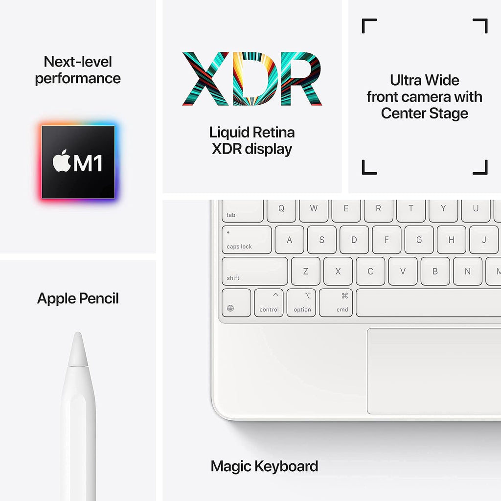 Apple iPad Pro 12.9-inch 5th Generation (2021) – Unlocked (Renewed)