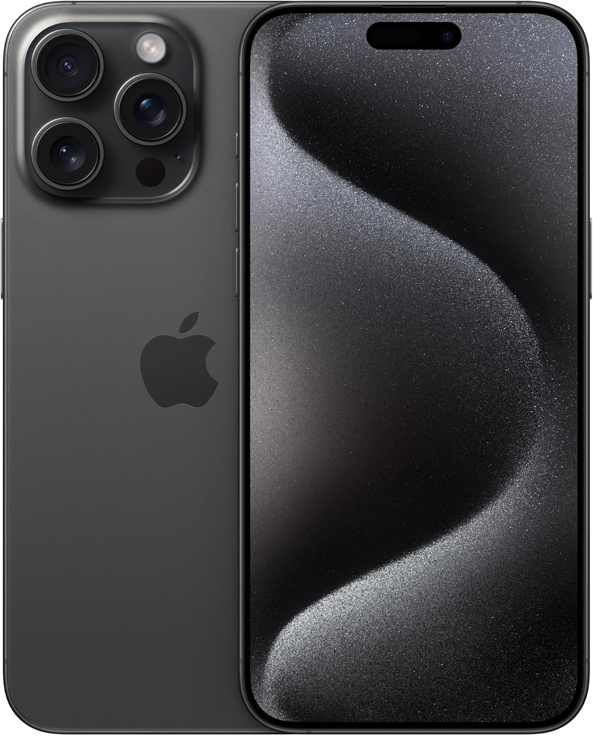 Apple iPhone 15 Pro Max – 256GB, Black Titanium, Unlocked (Renewed Premium)